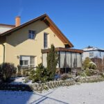 Haus im Winter